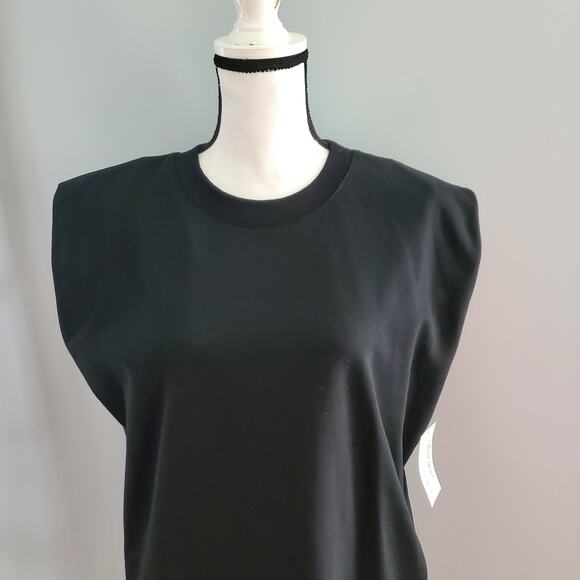 MAC Collection Black Sleeveless Sweater Dress Size M - Picture 3 of 10
